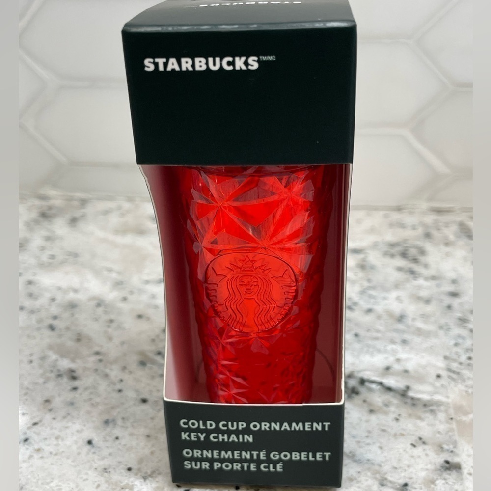 Starbucks Christmas 2023 Cold Cup Keychain/Ornament. NWT. Unopened and new